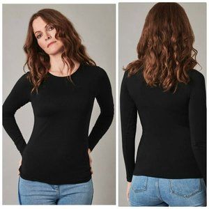 NWT PURE Soft jersey crew neck top